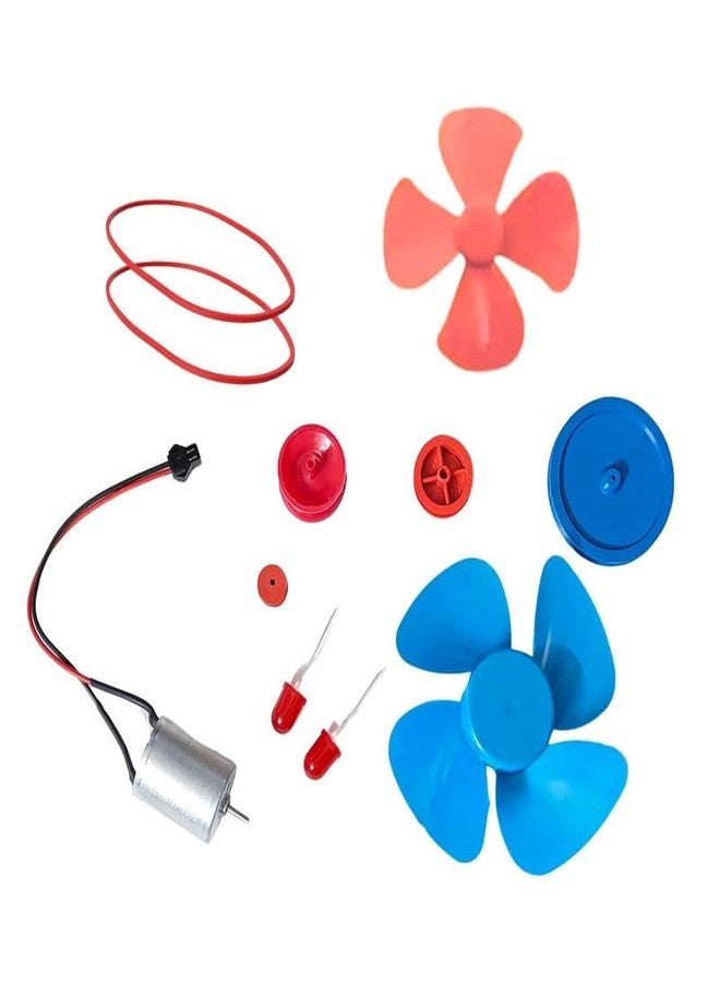 ESPtronics مجموعة ألعاب ESPtronics DIY STEM STEM طاحونة هوائية، مولد كهربائي، محرك بكرة، مشروع فيزيائي، تجربة علمية، نموذج عملي، مجموعة ألعاب للأطفال في المدرسة - Image 5